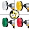 Drill Brush Power Scrubber By Useful Products 7 in W 5 in L Brush, Variety 4in-S-GRWY-QC-DB - alternate 2